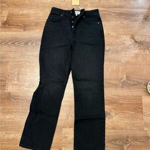 Reformation Cynthia High Rise Straight Jeans